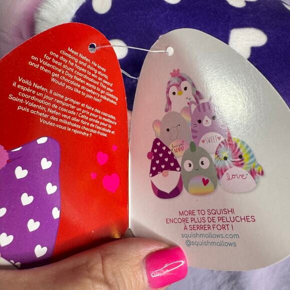 Squishmallows Nefen the Gnome Kellytoy 11" Plushie Toy - Picture 4 of 9